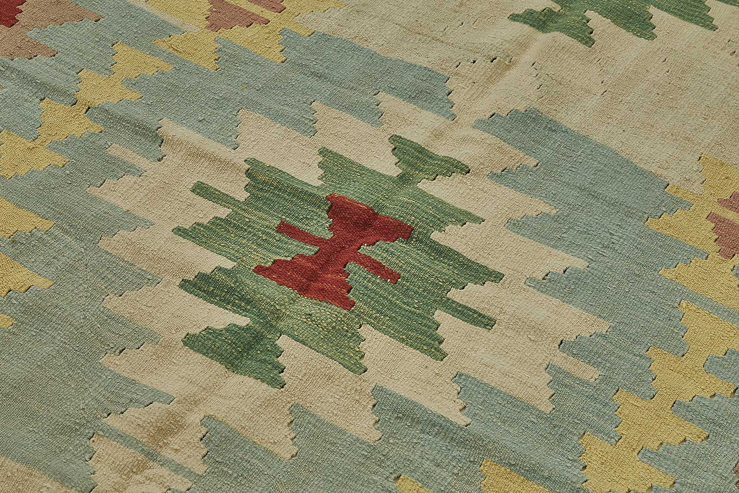 6x8 Handwoven Turkish Kilim Rug - 50513