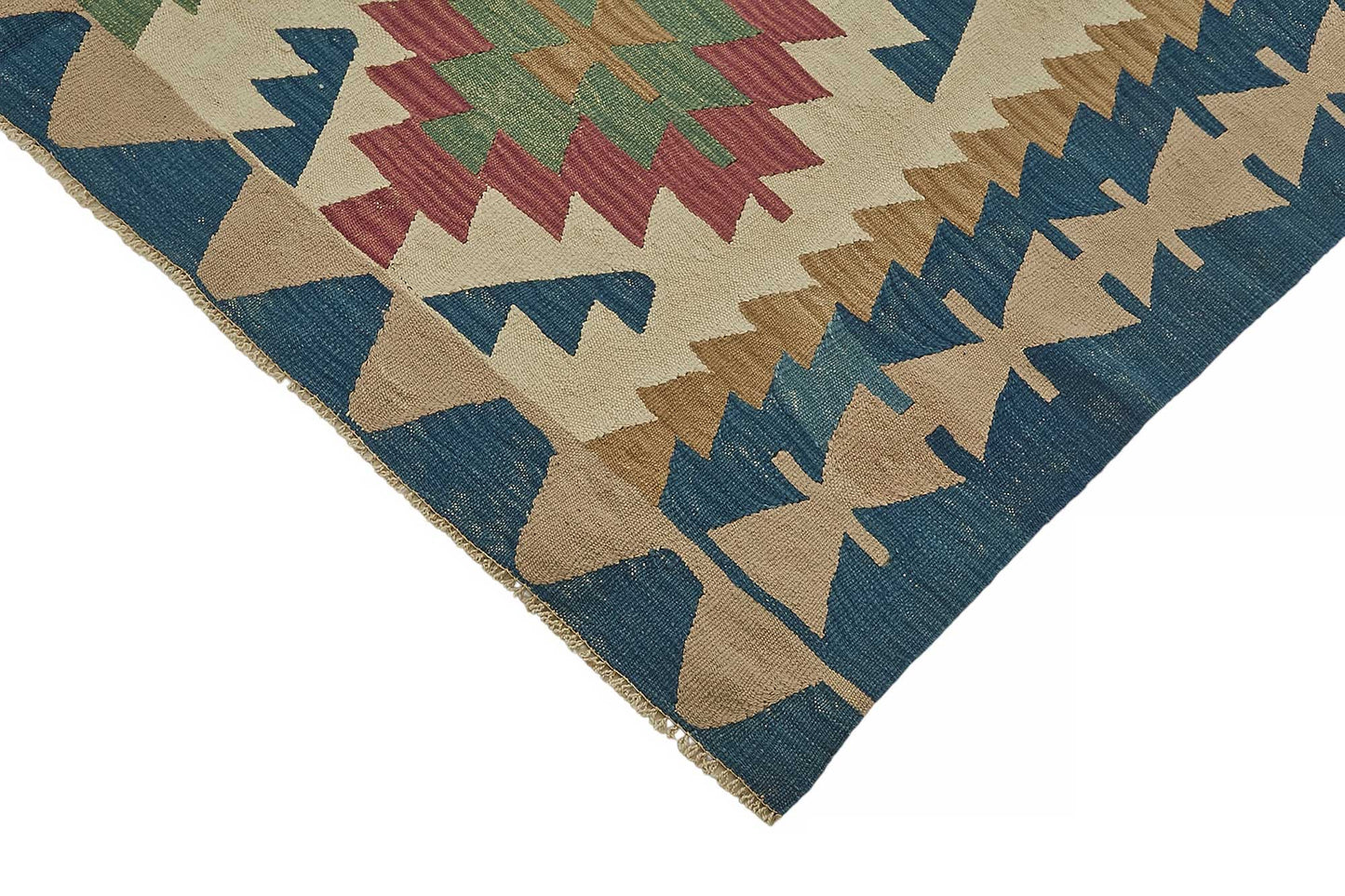6x9 Handwoven Turkish Kilim Rug - 50514