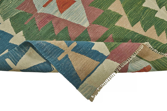 6x9 Handwoven Turkish Kilim Rug - 50515