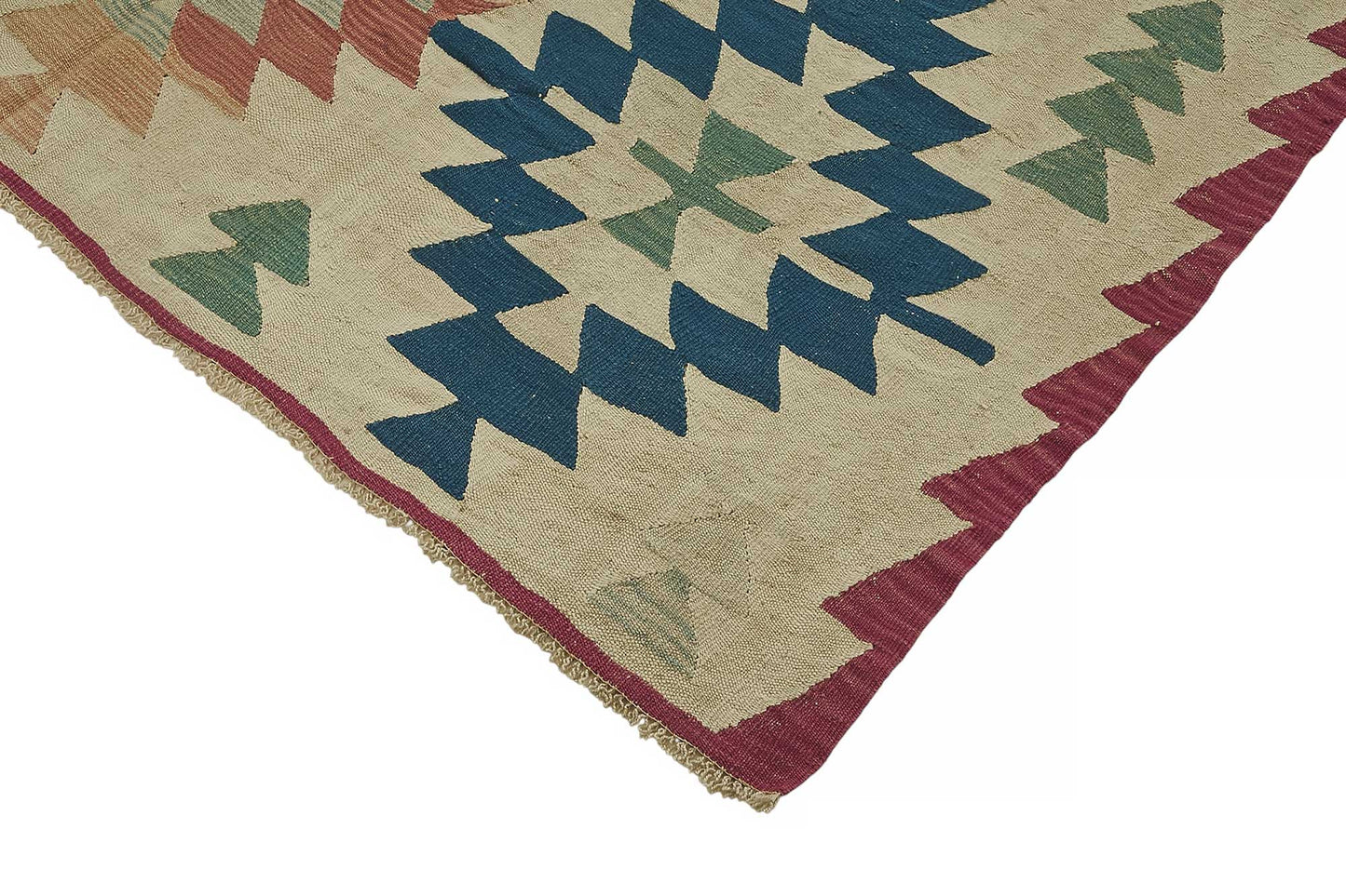 6x9 Handwoven Turkish Kilim Rug - 50516