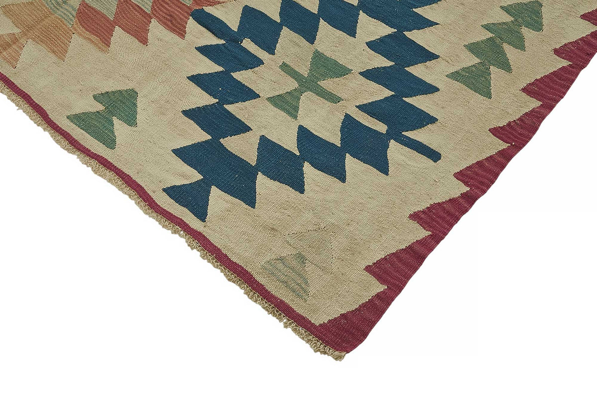 6x9 Handwoven Turkish Kilim Rug - 50516