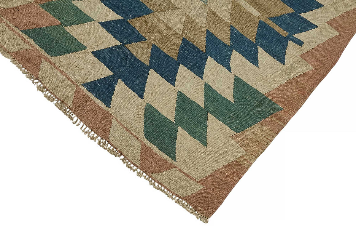 6x9 Handwoven Turkish Kilim Rug - 50518