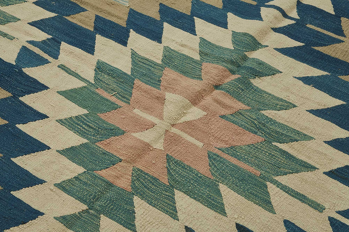 6x9 Handwoven Turkish Kilim Rug - 50518