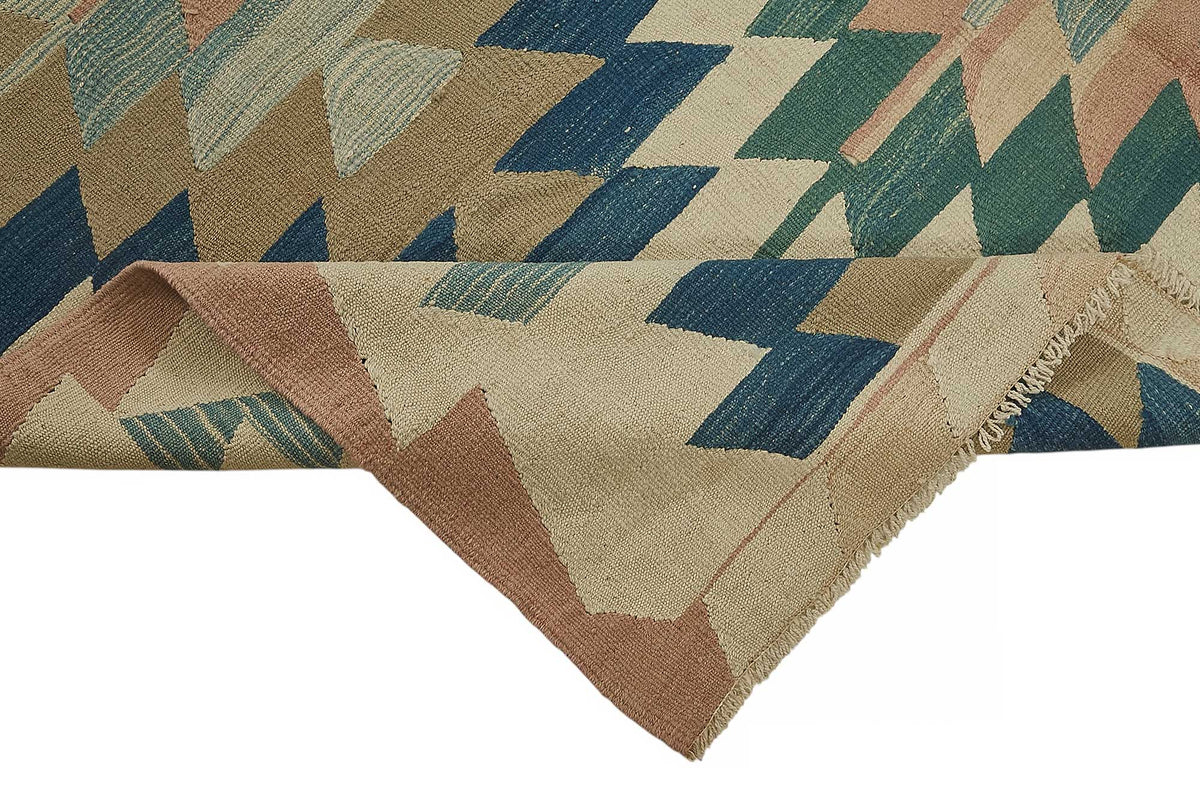 6x9 Handwoven Turkish Kilim Rug - 50518