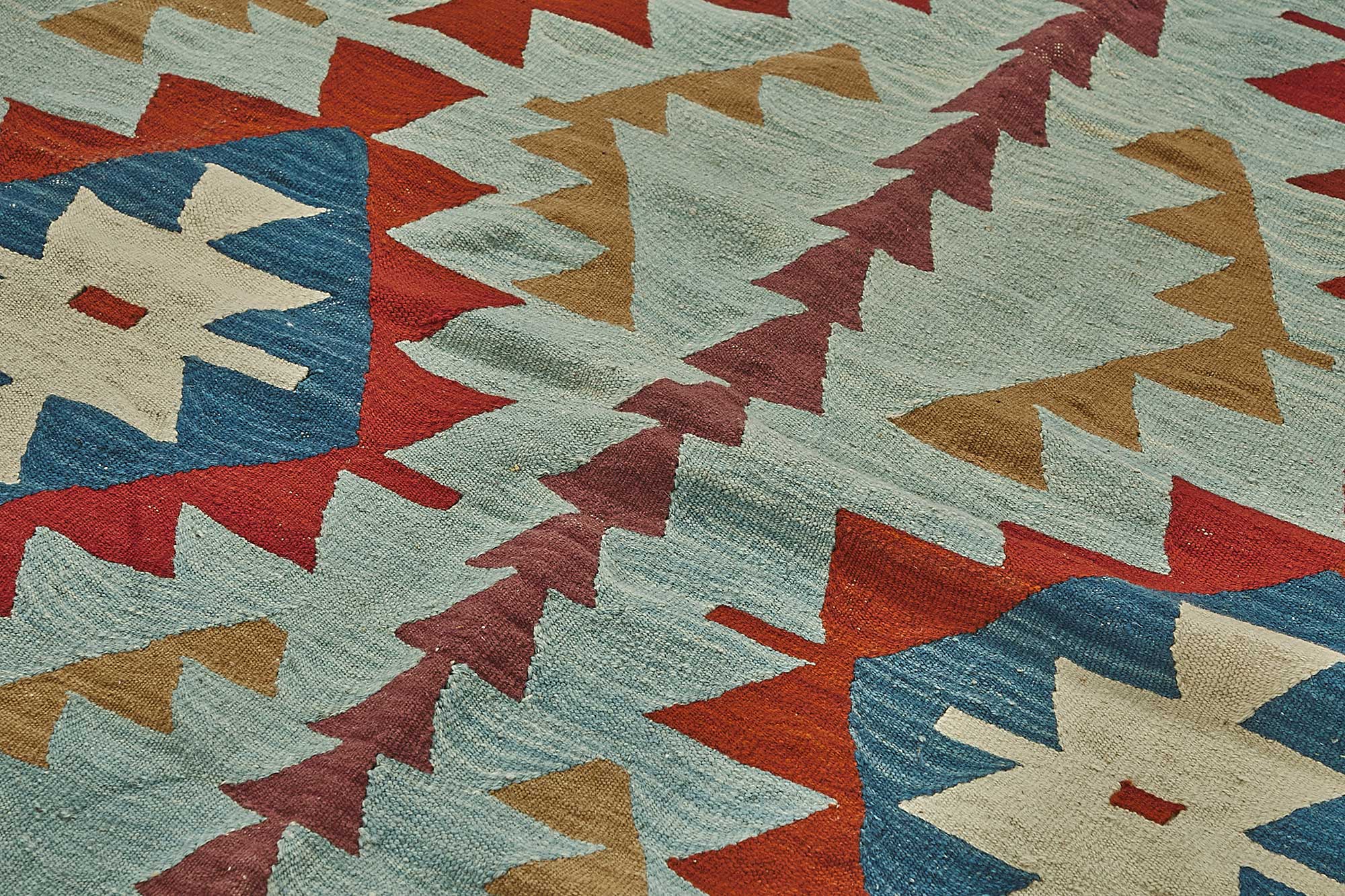 6x8 Handwoven Turkish Kilim Rug - 50520