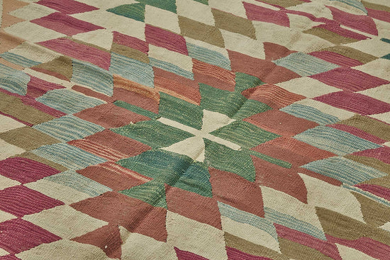 6x9 Handwoven Turkish Kilim Rug - 50521