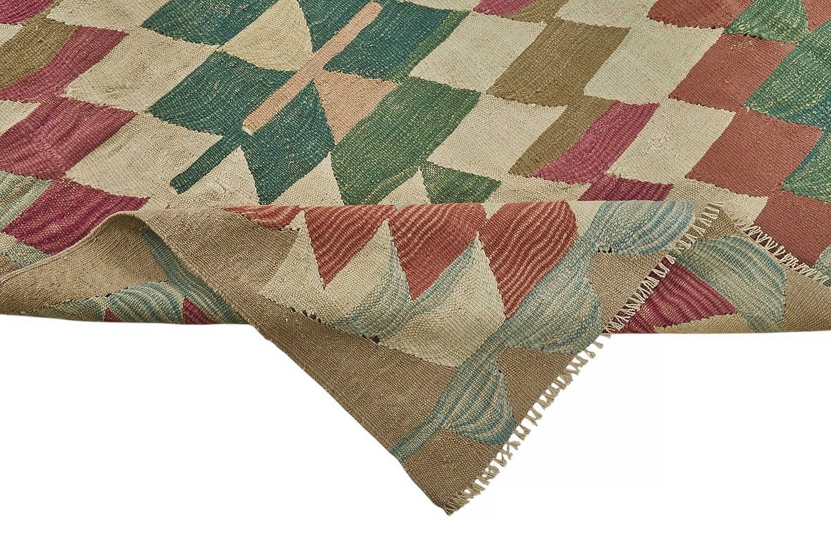 6x9 Handwoven Turkish Kilim Rug - 50521