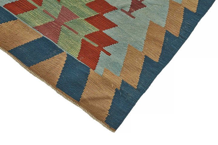 6x9 Handwoven Turkish Kilim Rug - 50522