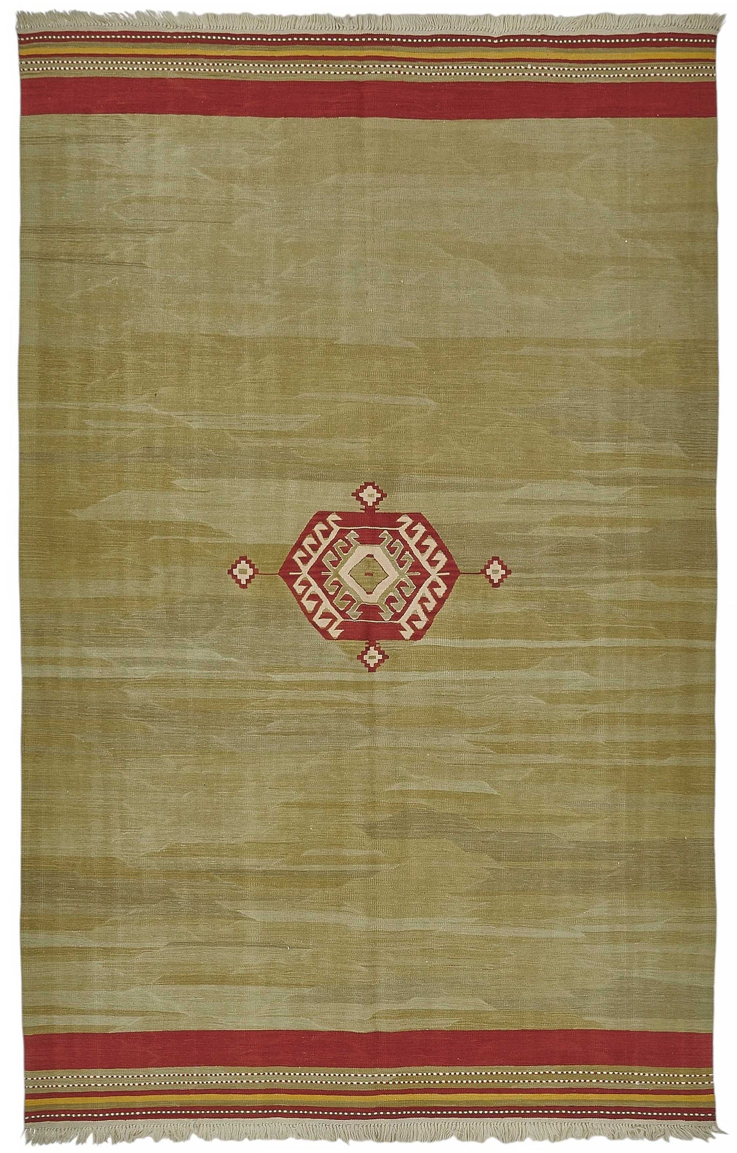 6x10 Handwoven Turkish Kilim Rug - 50523