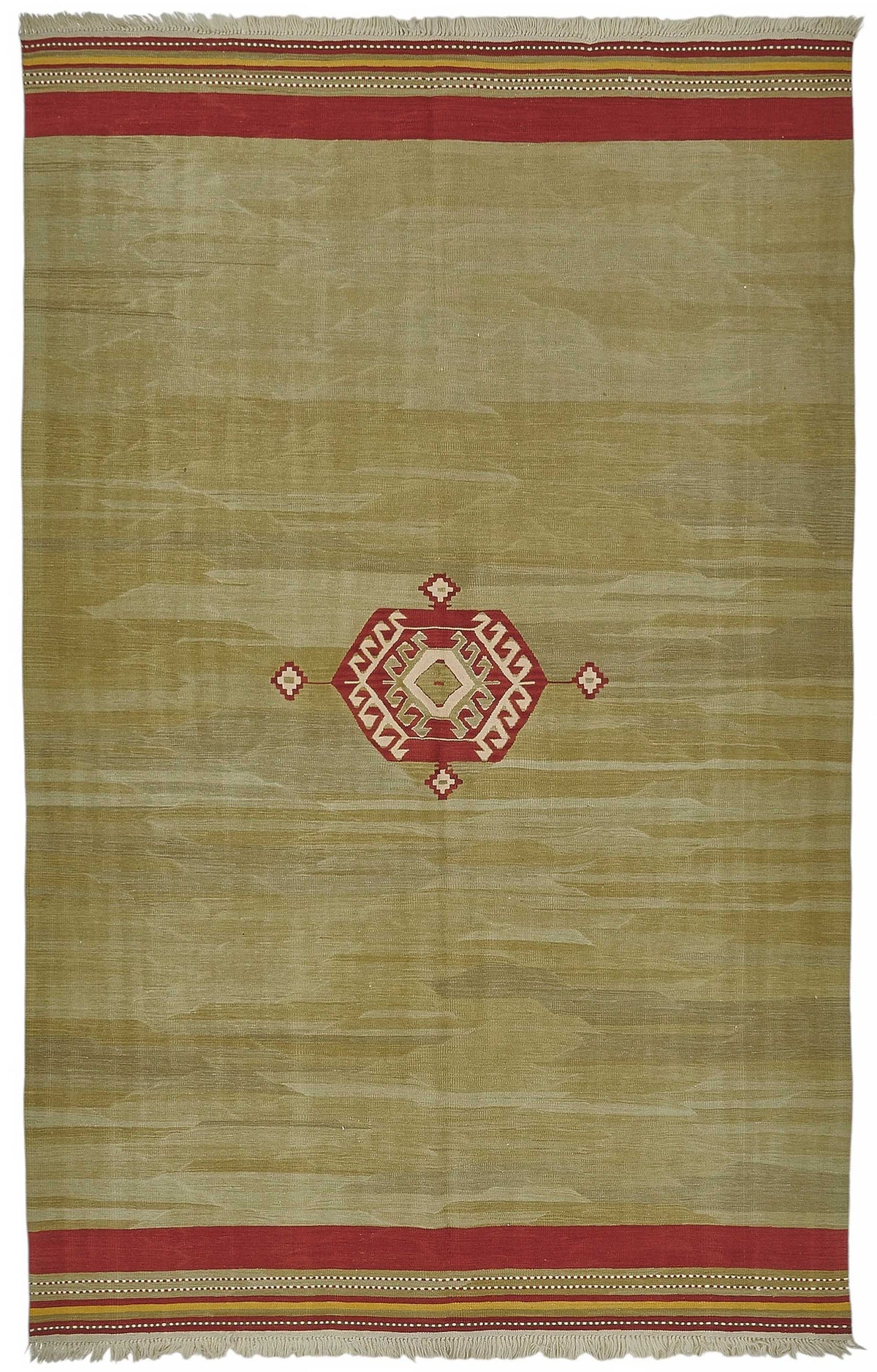 6x10 Handwoven Turkish Kilim Rug - 50523