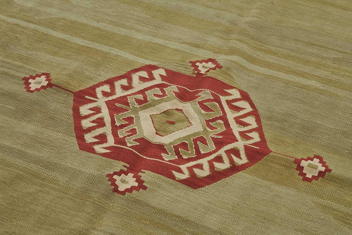 6x10 Handwoven Turkish Kilim Rug - 50523