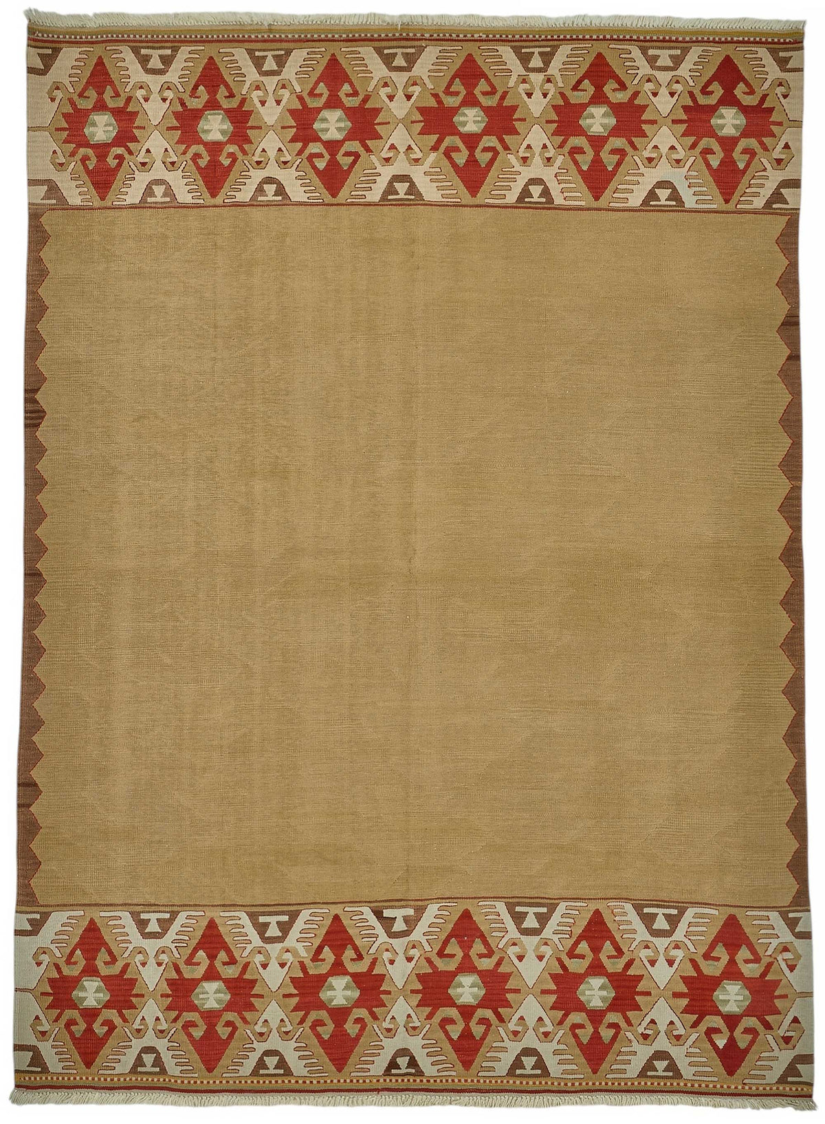 6x9 Handwoven Turkish Kilim Rug - 50524