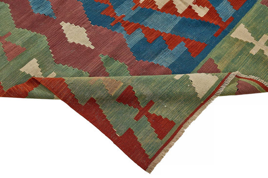 7x10 Handwoven Turkish Kilim Rug - 50526
