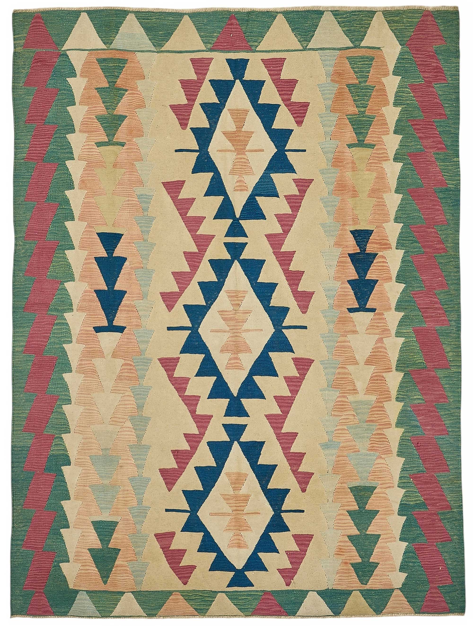 6x8 Handwoven Turkish Kilim Rug - 50527