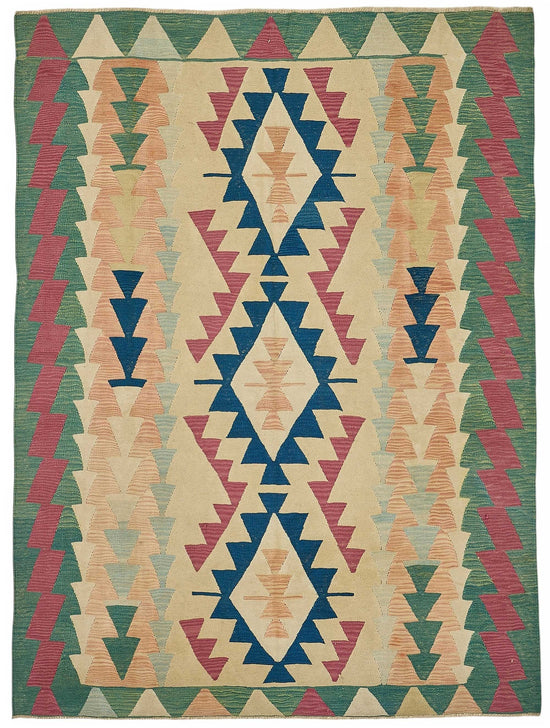 6x8 Handwoven Turkish Kilim Rug - 50527