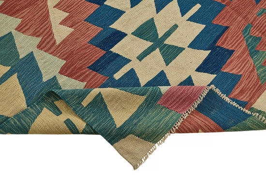 6x9 Handwoven Turkish Kilim Rug - 50528