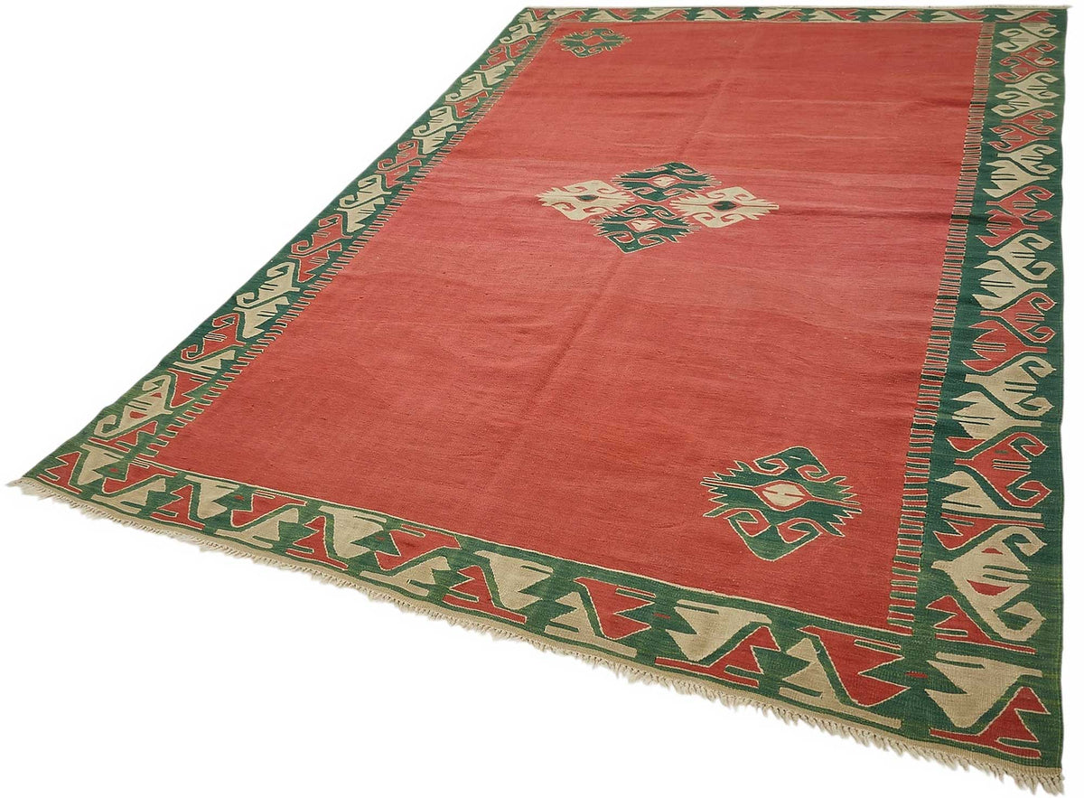 6x10 Handwoven Turkish Kilim Rug - 50529