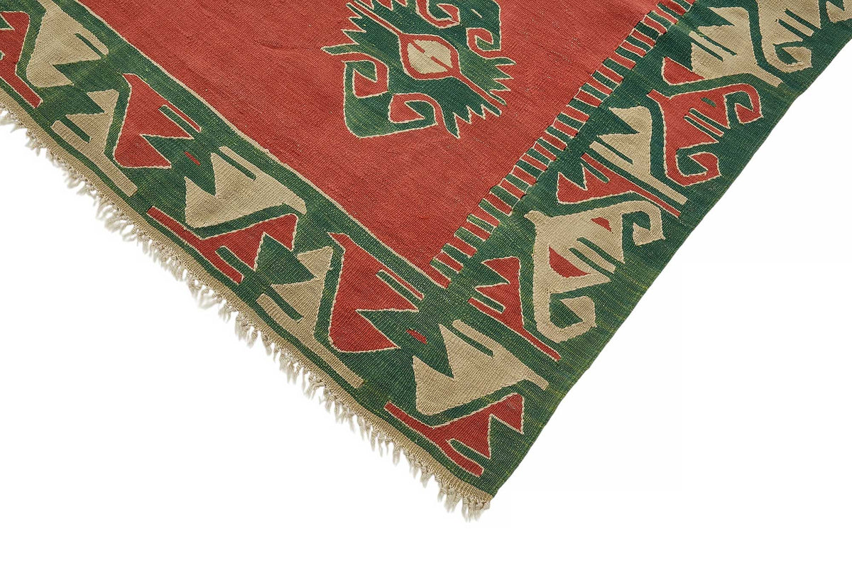 6x10 Handwoven Turkish Kilim Rug - 50529