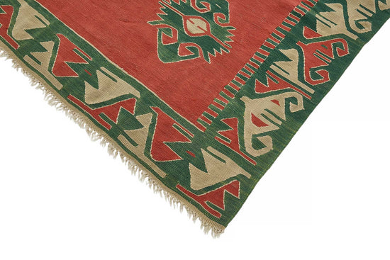 6x10 Handwoven Turkish Kilim Rug - 50529
