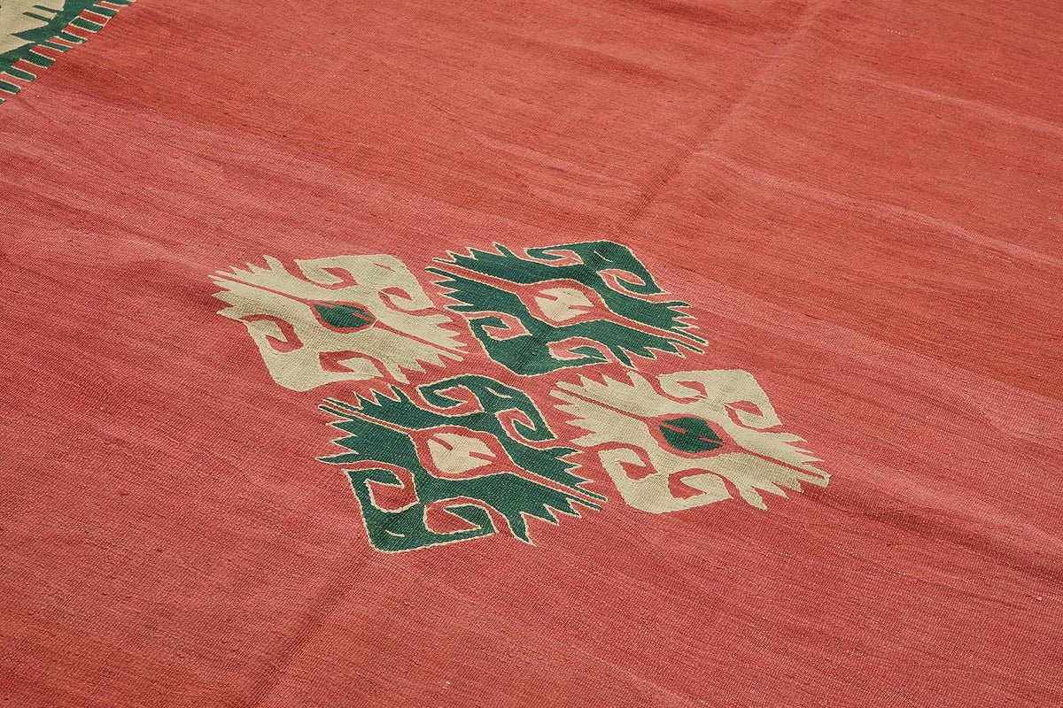 6x10 Handwoven Turkish Kilim Rug - 50529