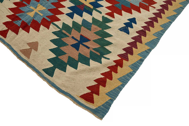 6x10 Handwoven Turkish Kilim Rug - 50531