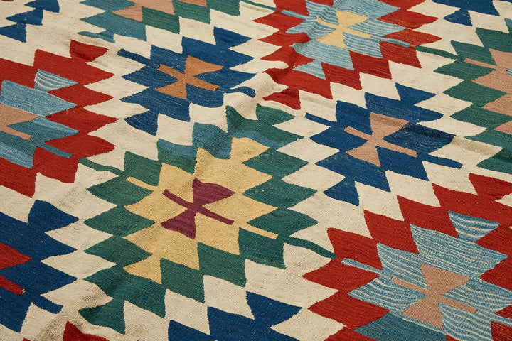 6x10 Handwoven Turkish Kilim Rug - 50531