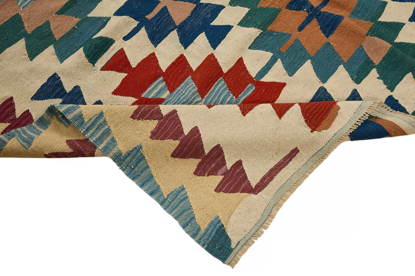 6x10 Handwoven Turkish Kilim Rug - 50531