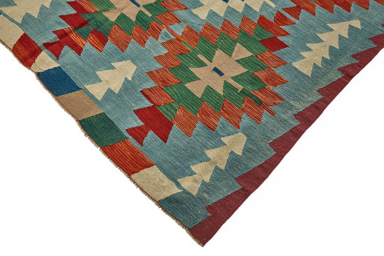 7x9 Handwoven Turkish Kilim Rug - 50534