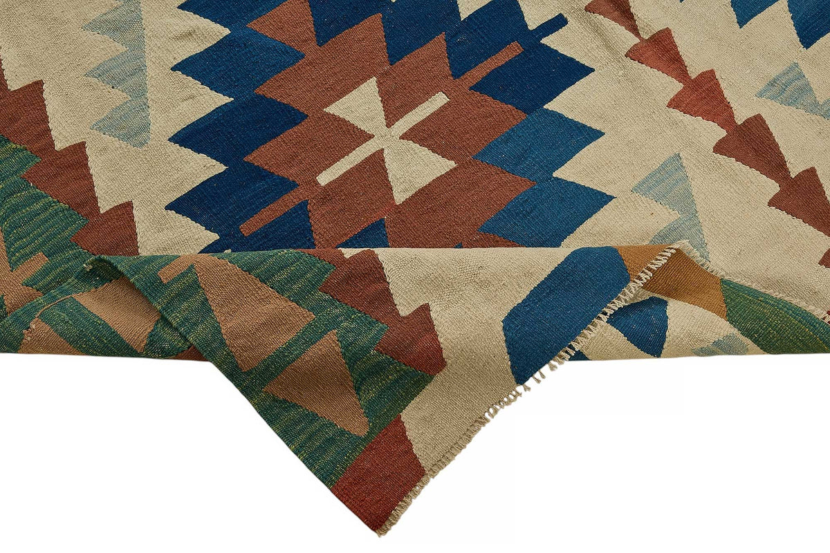 6x9 Handwoven Turkish Kilim Rug - 50535