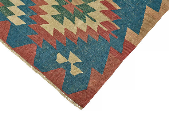 5x8 Handwoven Turkish Kilim Rug - 50536