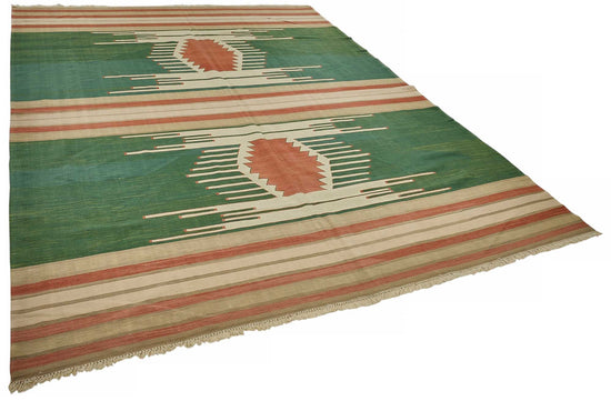 8x10 Handwoven Turkish Kilim Rug - 50537