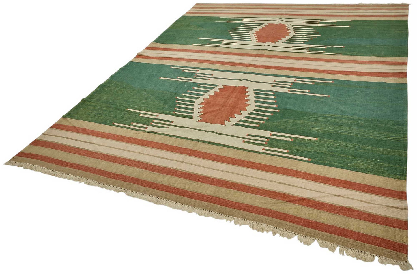 8x10 Handwoven Turkish Kilim Rug - 50537