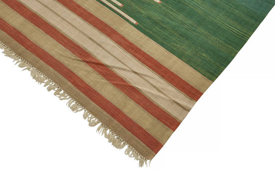 8x10 Handwoven Turkish Kilim Rug - 50537