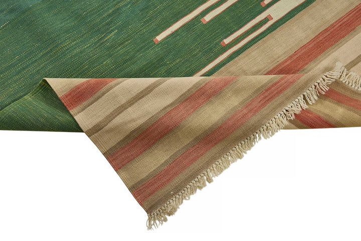 8x10 Handwoven Turkish Kilim Rug - 50537