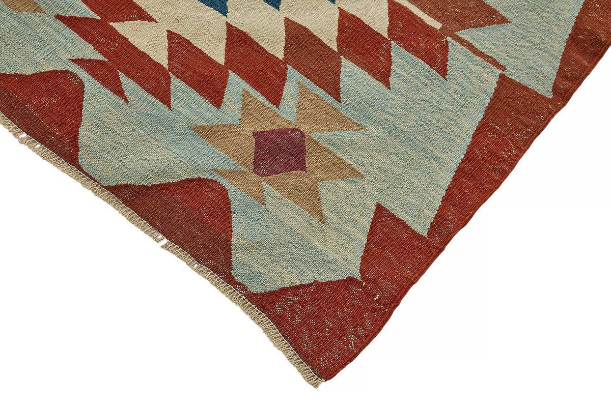 6x10 Handwoven Turkish Kilim Rug - 50538