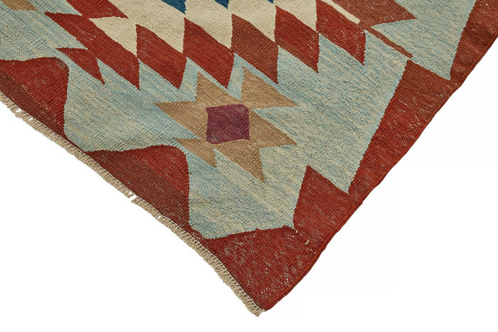 6x10 Handwoven Turkish Kilim Rug - 50538