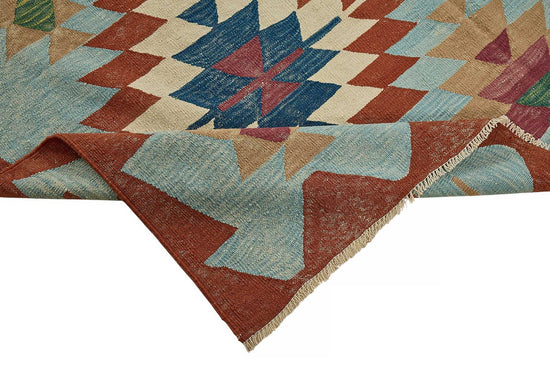 6x10 Handwoven Turkish Kilim Rug - 50538