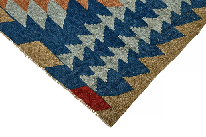 7x9 Handwoven Turkish Kilim Rug - 50539