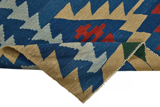 7x9 Handwoven Turkish Kilim Rug - 50539