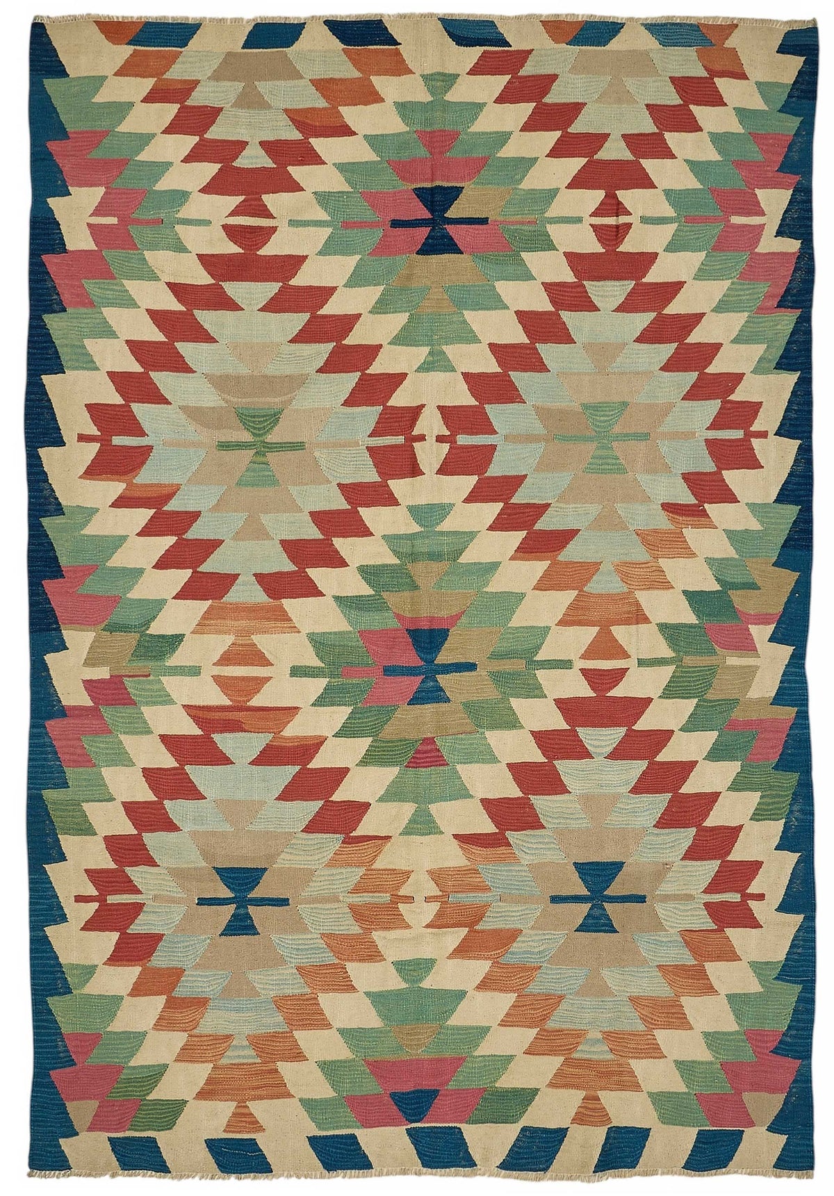 6x8 Handwoven Turkish Kilim Rug - 50540