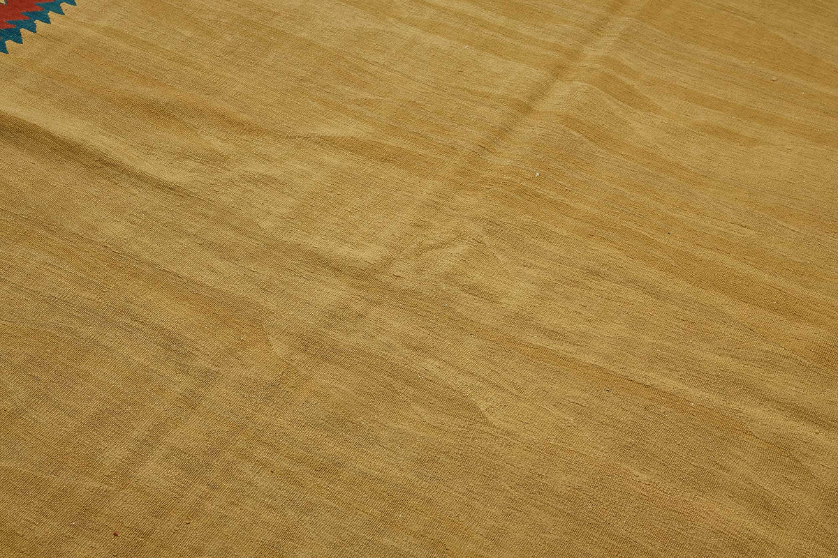 7x10 Handwoven Turkish Kilim Rug - 50541
