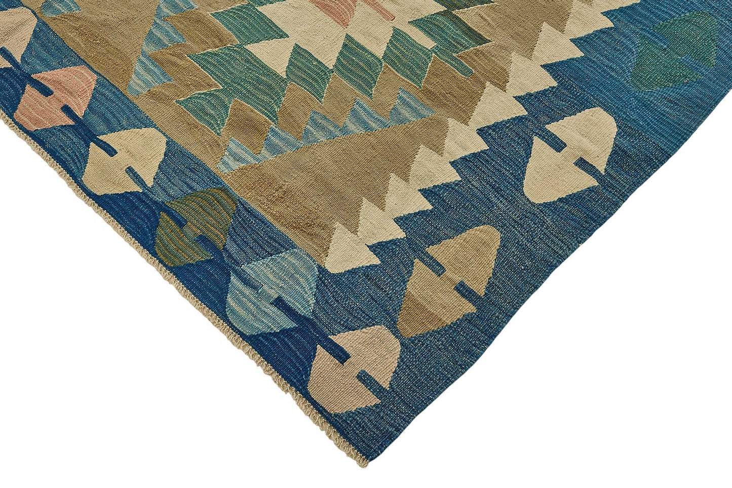 6x9 Handwoven Turkish Kilim Rug - 50542