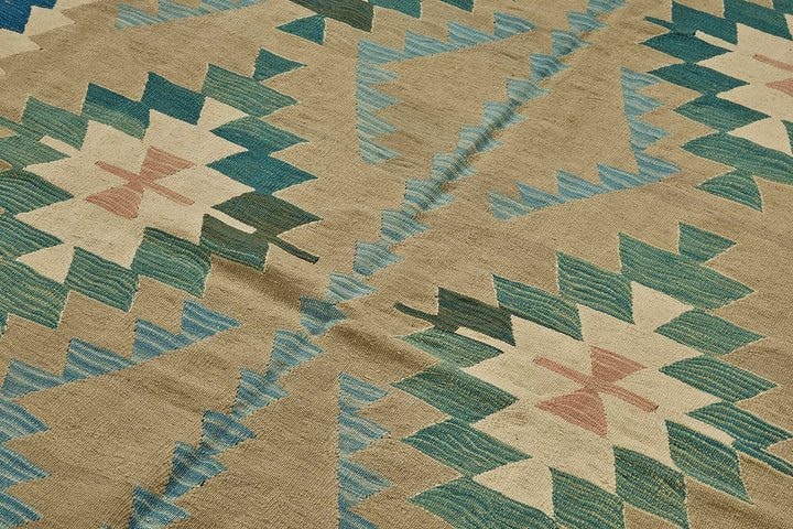 6x9 Handwoven Turkish Kilim Rug - 50542
