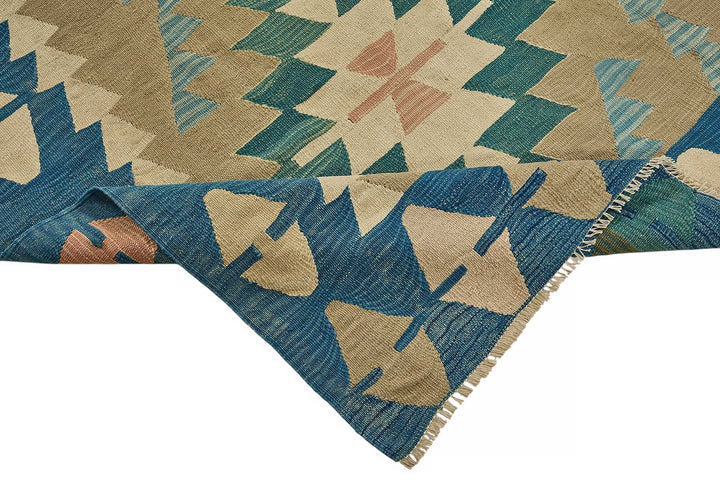 6x9 Handwoven Turkish Kilim Rug - 50542