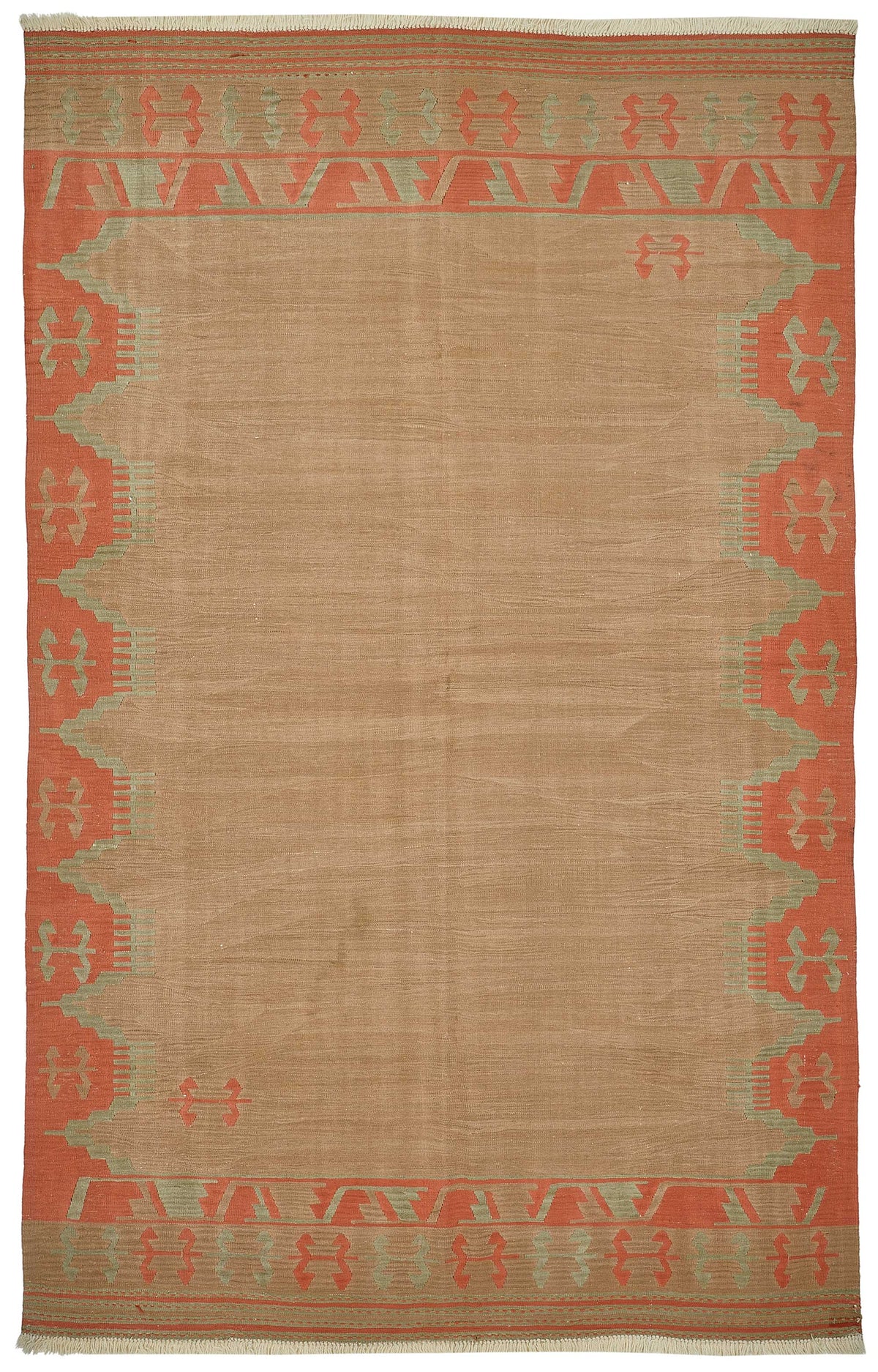 6x10 Handwoven Turkish Kilim Rug - 50543