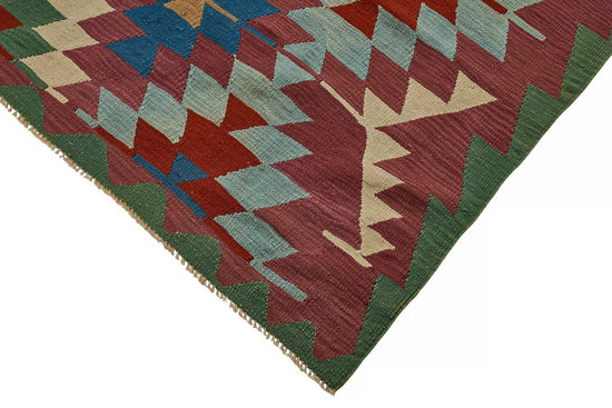 6x9 Handwoven Turkish Kilim Rug - 50544