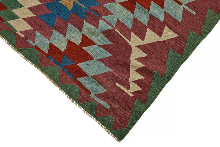 6x9 Handwoven Turkish Kilim Rug - 50544