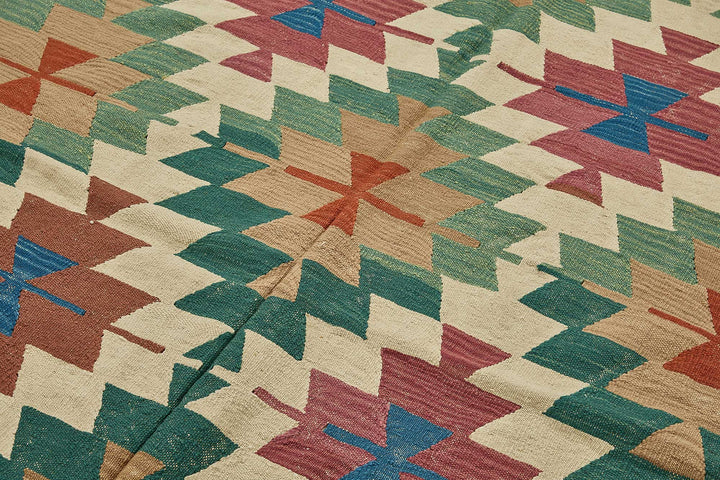 6x9 Handwoven Turkish Kilim Rug - 50545