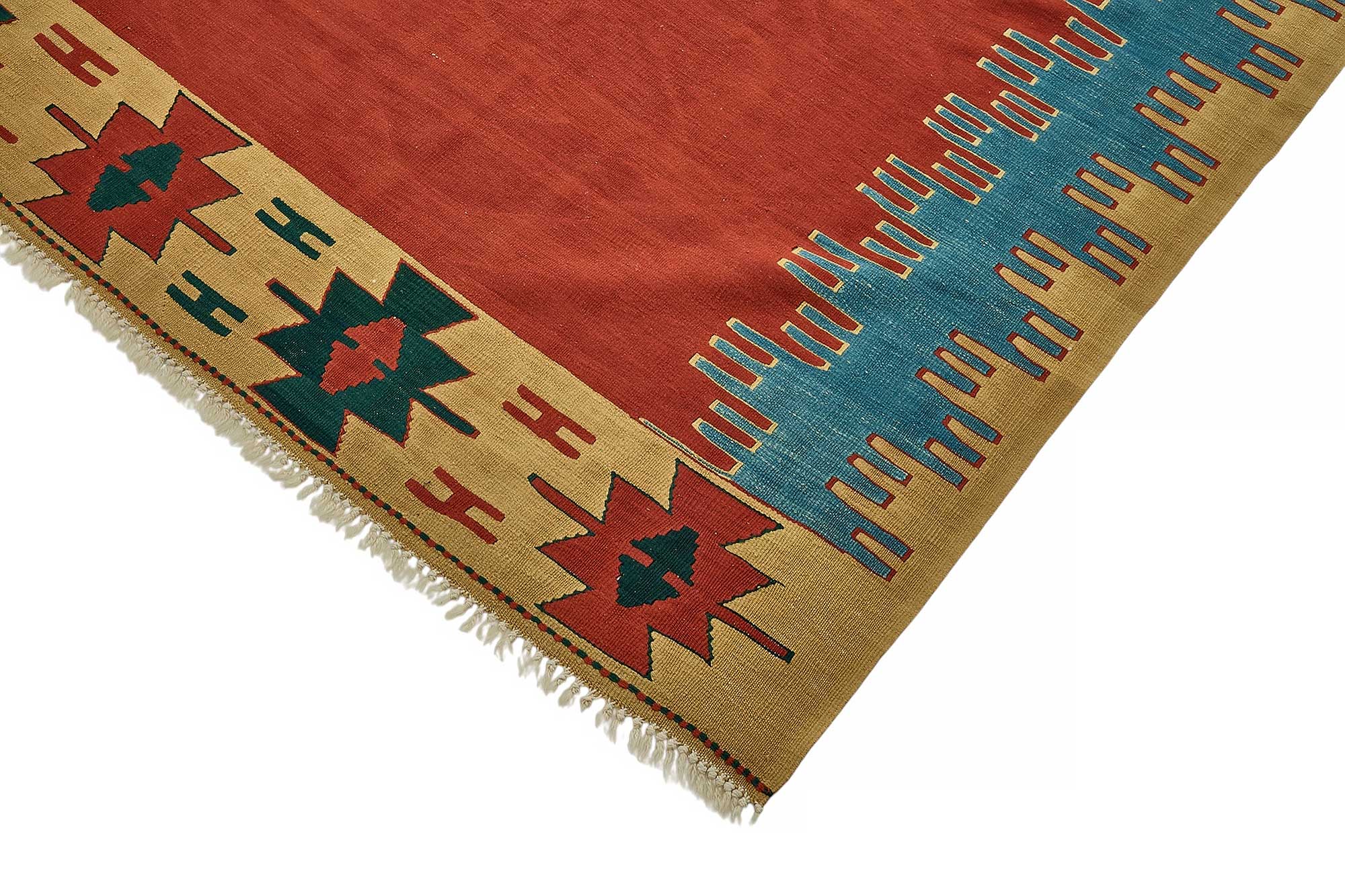 8x12 Handwoven Turkish Kilim Rug - 50546