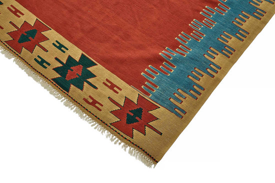 8x12 Handwoven Turkish Kilim Rug - 50546